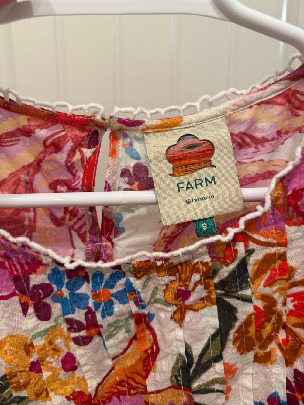 Farm Rio - Bananas Tiered Sleeve - Picture 3 of 3
